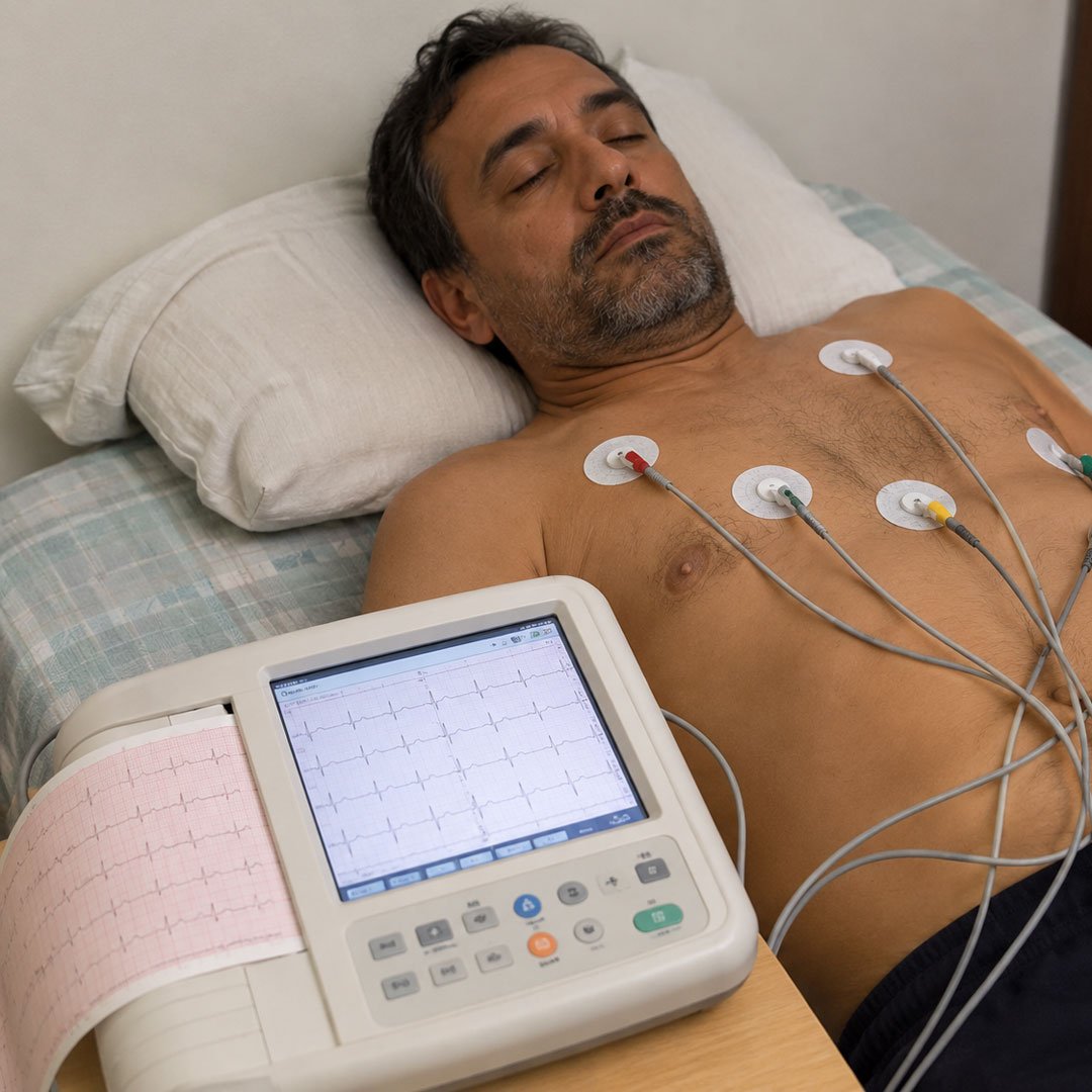 Electrocardiograma en domicilio 